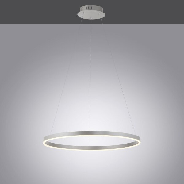 Leuchten Direkt 15394-95-LED Stmívatelný lustr na lanku RITUS LED/30W/230V chrom