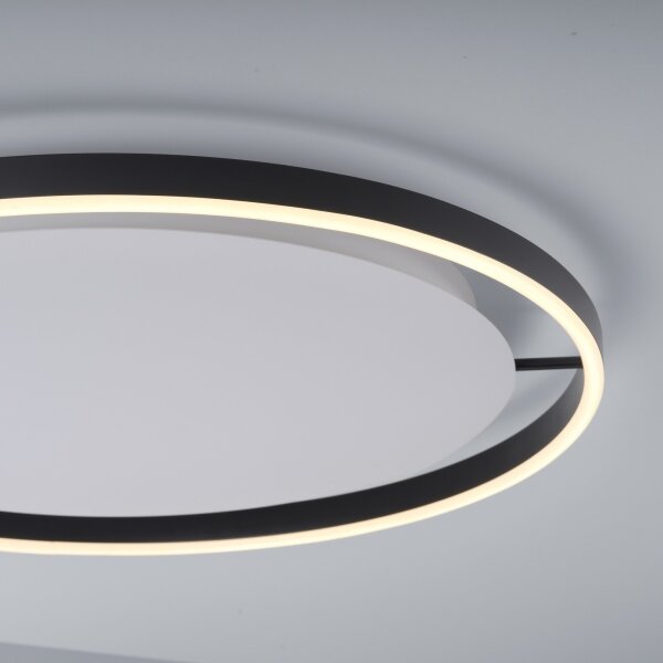 Leuchten Direkt 15392-13 - LED Stmívatelné stropní svítidlo RITUS 30W/230V černá
