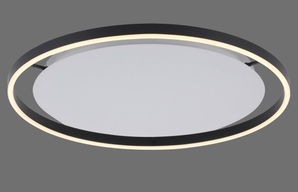 Leuchten Direkt 15392-13 - LED Stmívatelné stropní svítidlo RITUS 30W/230V černá