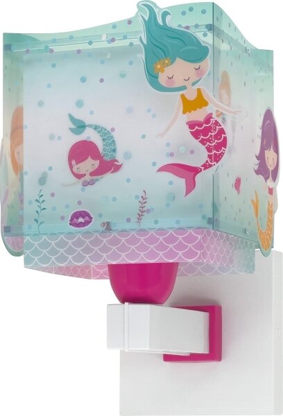 Dalber 63449 - Dětské nástěnné svítidlo MERMAIDS 1xE27/60W/230V