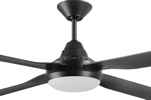Lucci air 212899 - LED Stmívatelný ventilátor MOONAH 1xGX53/21W/230V černá + DO