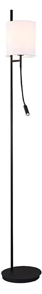 LED Stojací lampa TOKYO 1xE27/40W/230V + LED/3W černá/bílá