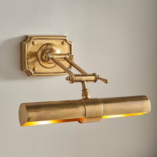 Endon 69832 - Obrazové svítidlo WINCHESTER 2xE14/6W/230V 35,5 cm mosaz