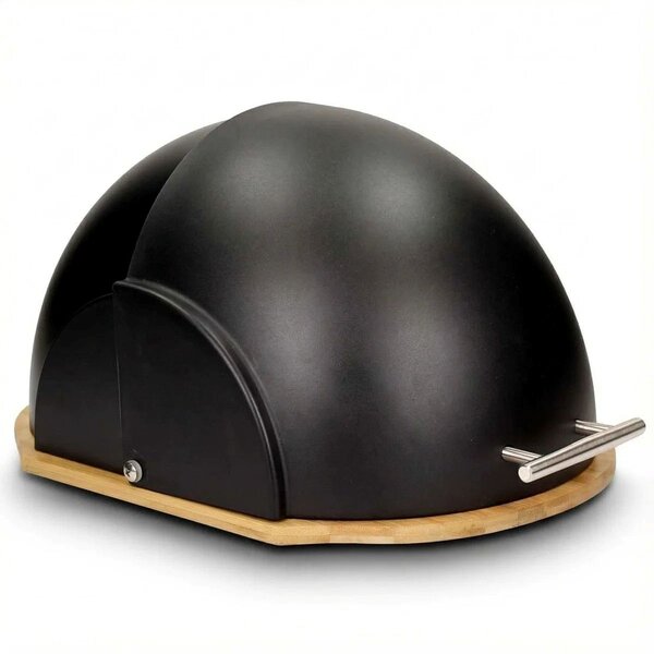 Chlebník Darvin Black 37 cm Homla