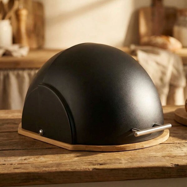 Chlebník Darvin Black 37 cm Homla
