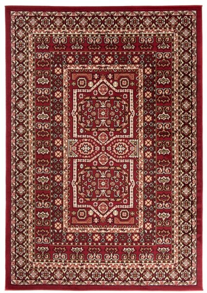 Makro Abra Klasický kusový koberec EUFRAT N634A červený Rozměr: 80x150 cm