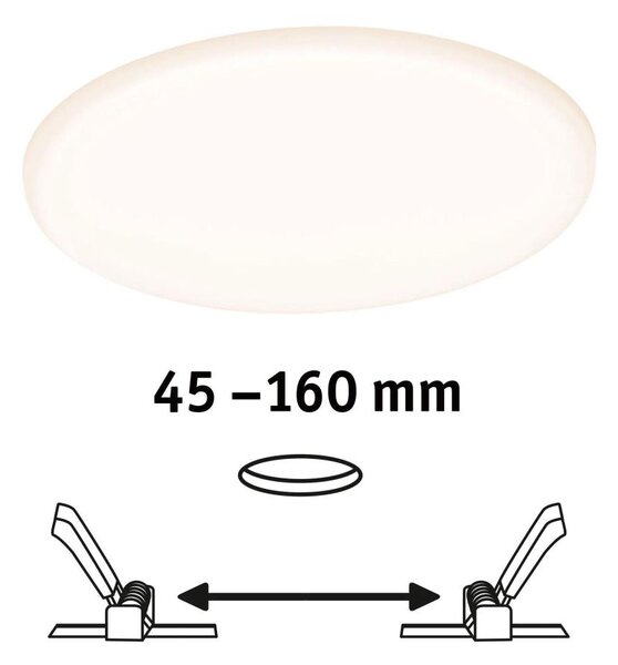 Paulmann 92389 - LED/17W IP44 Koupelnové podhledové svítidlo VARIFIT 230V
