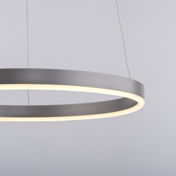 Leuchten Direkt 15393-95-LED Stmívatelný lustr na lanku RITUS LED/20W/230V chrom