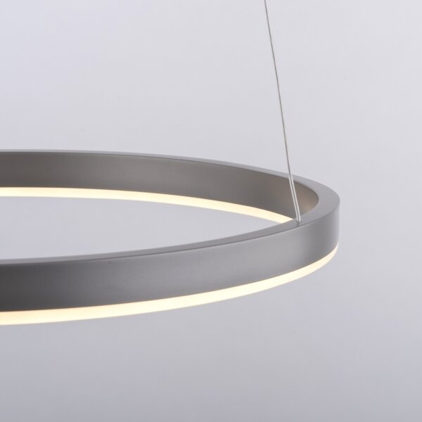 Leuchten Direkt 15393-95-LED Stmívatelný lustr na lanku RITUS LED/20W/230V chrom