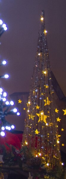 Retlux - LED Vánoční dekorace LED/2xAA 40 cm kužel