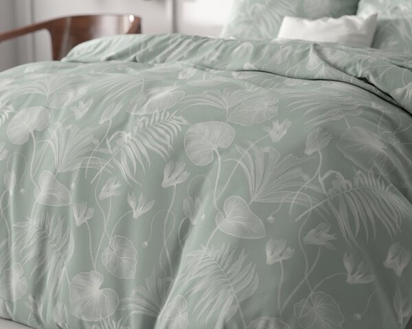 Sleeptime Povlečení Delight Green 140x220,60x70cm
