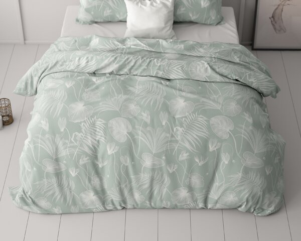 Sleeptime Povlečení Delight Green 140x220,60x70cm