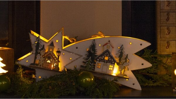Retlux - LED Vánoční dekorace LED/2xAA kometa