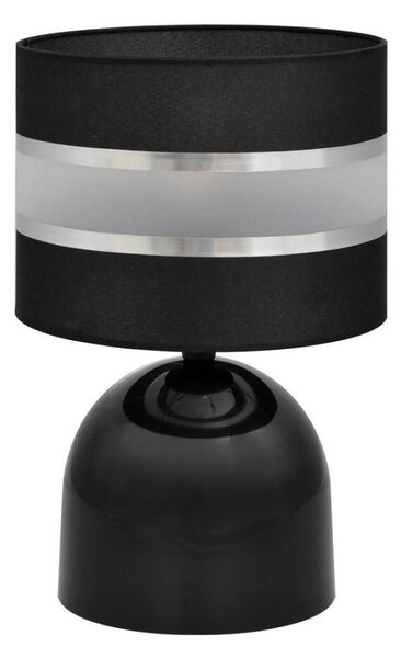 Stolní lampa HELEN 1xE27/15W/230V černá/stříbrná