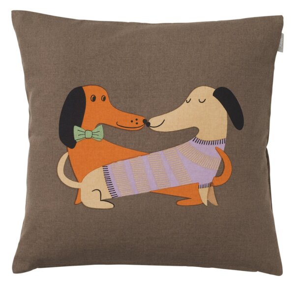 Spira of Sweden Povlak na polštář Dog Love 50x50