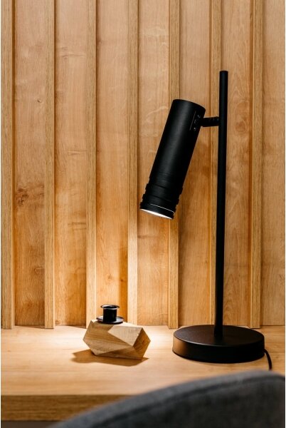 Klausen 108007 - Stolní lampa DRILL 1xGU10/4W/230V černá