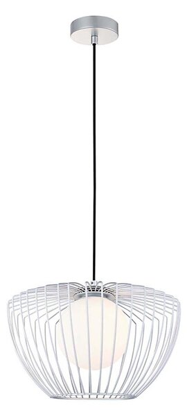 Klausen 111026 - Lustr na lanku FORMAL 1xG9/4W/230V stříbrná