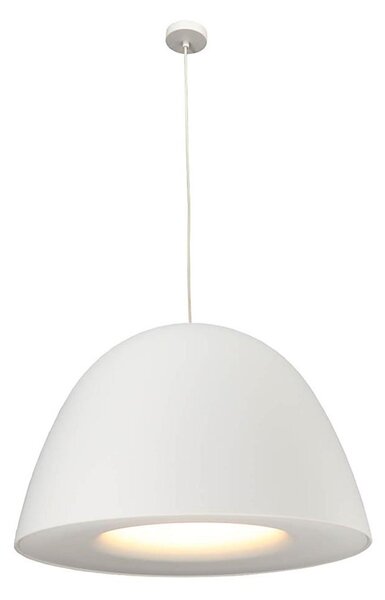 Klausen 111042 - Lustr na lanku REVOLVE 1xE27/11W/230V bílá