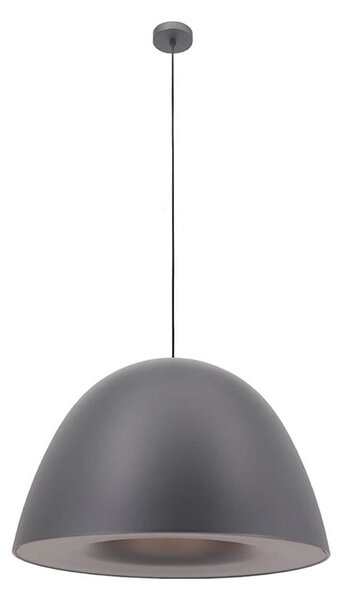 Klausen 111043 - Lustr na lanku REVOLVE 1xE27/11W/230V šedá