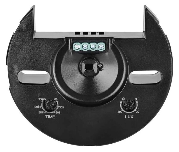 Venkovní senzor pohybu a soumraku PIR 2000W/230V IP65 černá