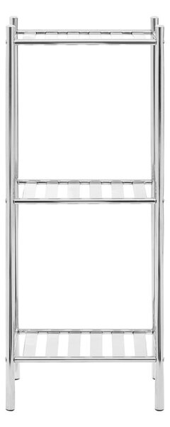 Koupelnový regál ve stříbrné barvě 33x78 cm – Premier Housewares