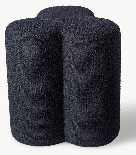 Bouclé taburet Clover