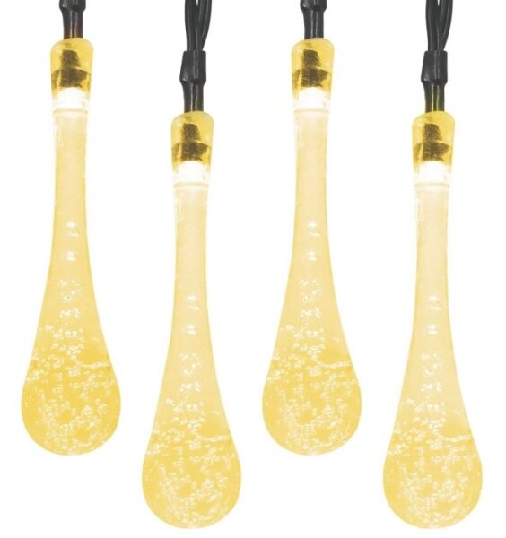 LED Solární řetěz se soumrakovým senzorem 20xLED/0,72W/1,2V 600 mAh 4,7m IP44