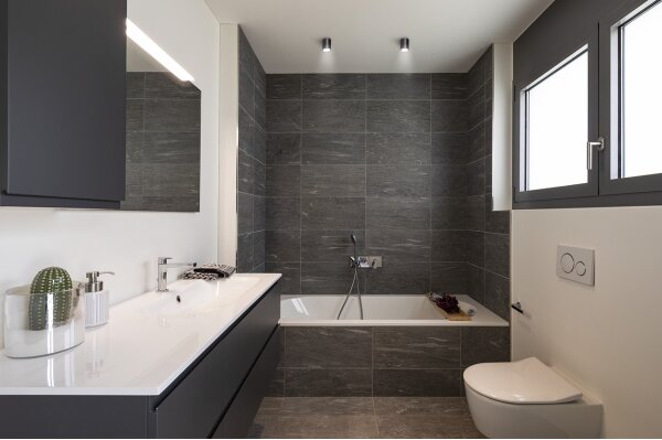 Kanlux 33361 - Venkovní bodové svítidlo AQILO 1xGU10/7W/230V IP65 černá