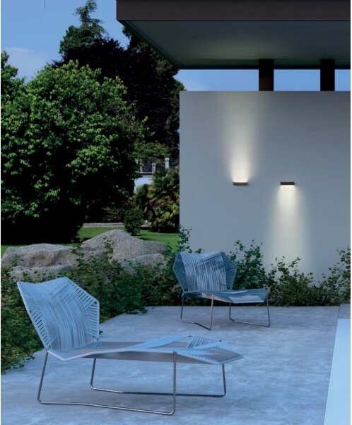 Redo 90395 - LED Venkovní nástěnné svítidlo OMNIA LED/12W/230V 3000K IP54 hnědá