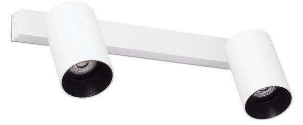 FARO 43742 - Nástěnné bodové svítidlo STAN 2xGU10/8W/230V bílá