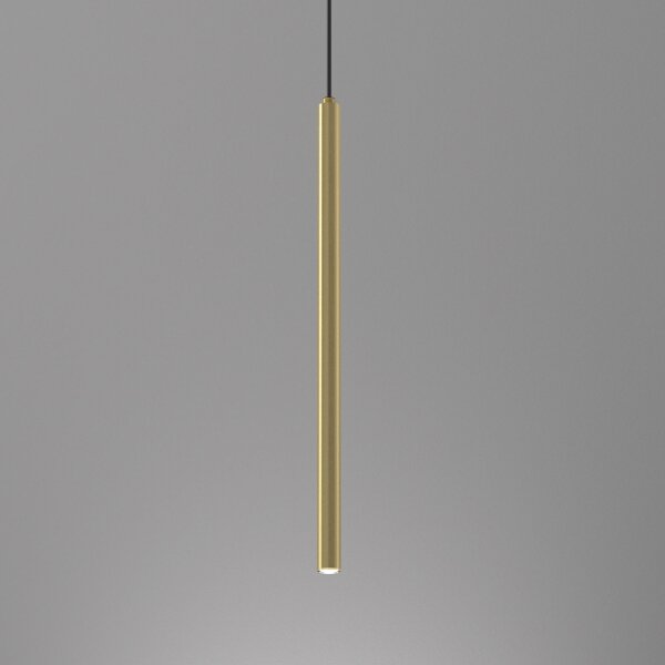 Lustr na lanku YORU 1xG9/8W/230V 50 cm mosaz