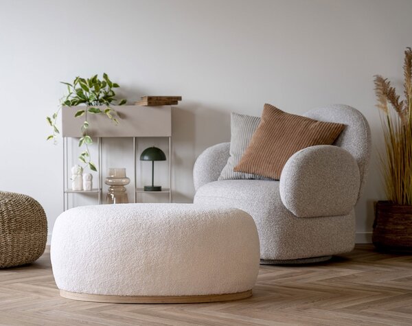 Taburetka Mimira (bílá). Akce -20%