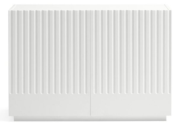 Bílá nízká komoda 100x70 cm Doric – Teulat