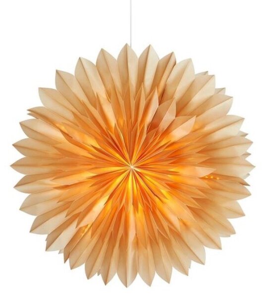 Markslöjd 705916 - Vánoční dekorace SOLINA 1xE14/25W/230V pr. 58 cm bílá