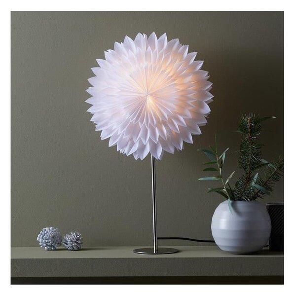 Markslöjd 705844 - Vánoční dekorace SOLINA 1xE14/25W/230V 63 cm bílá