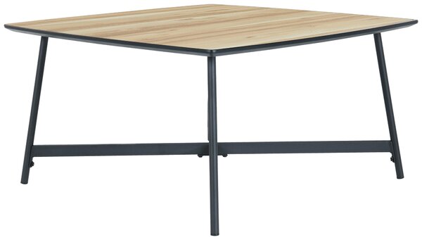 KONFERENČNÍ STOLEK, barvy dubu, kov, kompozitní dřevo, 80/80/42 cm MID.YOU - Konferenční stolky, Online Only