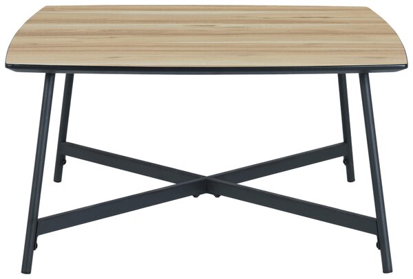 KONFERENČNÍ STOLEK, barvy dubu, kov, kompozitní dřevo, 80/80/42 cm MID.YOU - Konferenční stolky, Online Only