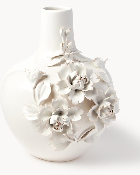 Designová porcelánová váza Rose