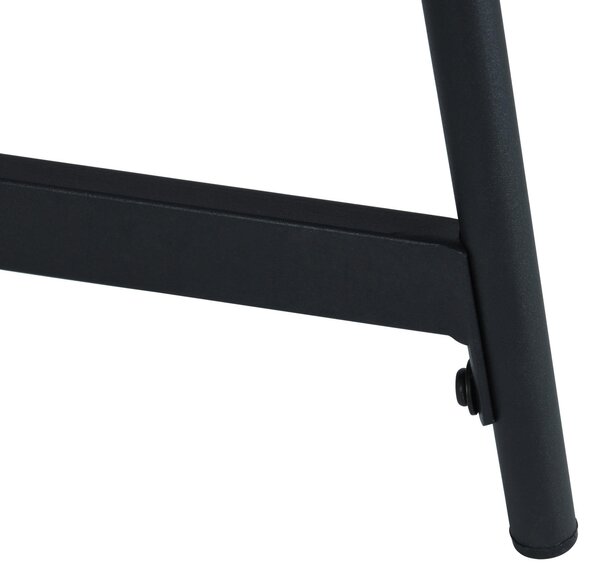 KONFERENČNÍ STOLEK, černá, kov, kompozitní dřevo, 80/42/80 cm MID.YOU - Konferenční stolky, Online Only