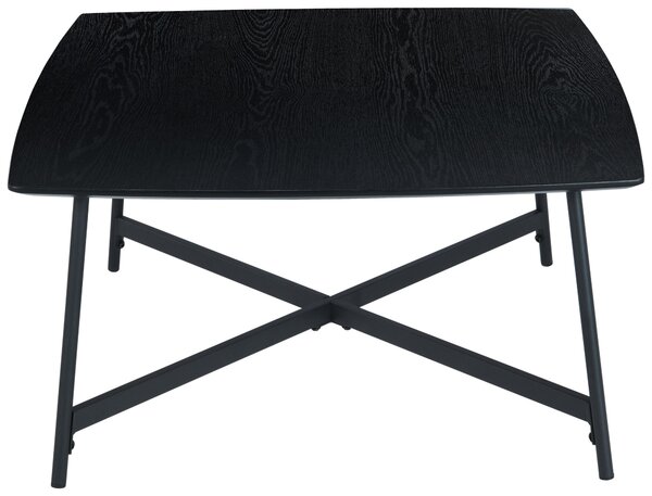 KONFERENČNÍ STOLEK, černá, kov, kompozitní dřevo, 80/42/80 cm MID.YOU - Konferenční stolky, Online Only