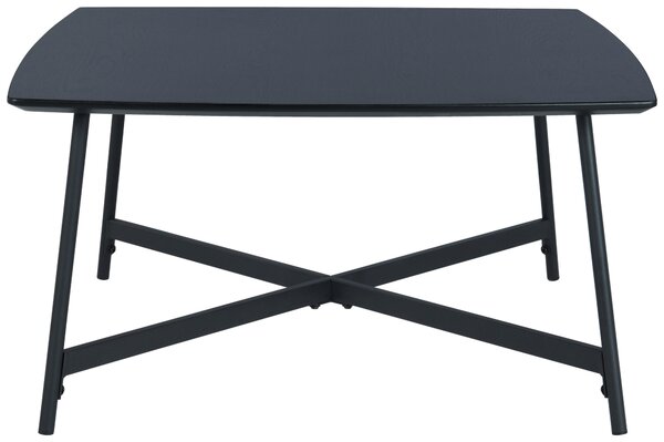 KONFERENČNÍ STOLEK, černá, kov, kompozitní dřevo, 80/42/80 cm MID.YOU - Konferenční stolky, Online Only