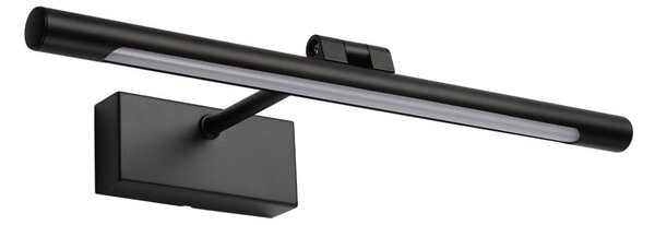 LED Koupelnové osvětlení zrcadla MIRROR LED/6W/230V 4000K IP44 40 cm černá