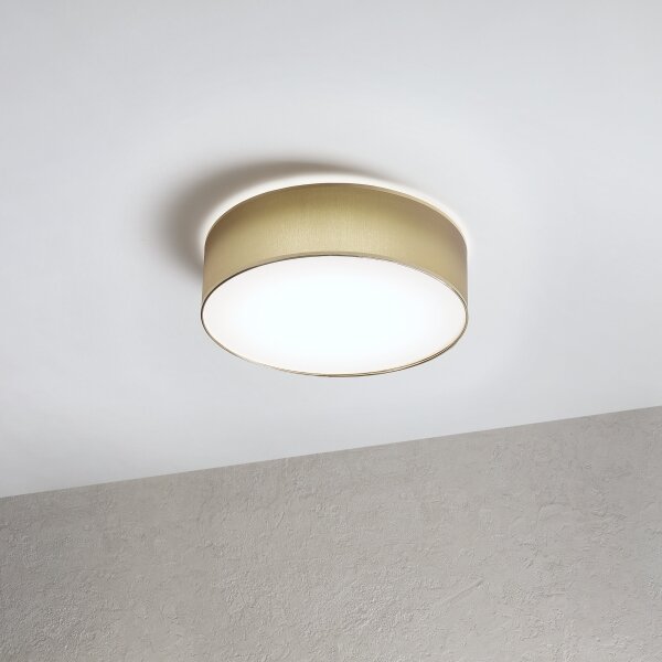 LED Stropní svítidlo SIRJA LED/36W/230V pr. 45 cm hnědá/zlatá