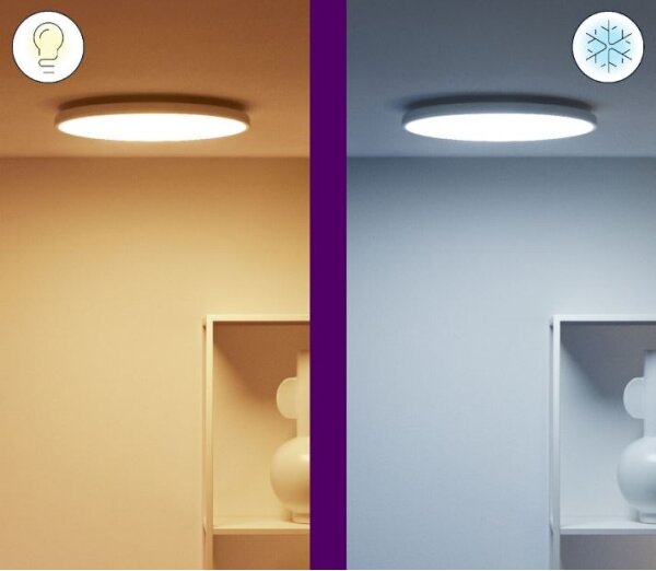 WiZ - LED RGBW Stmívatelné stropní svítidlo RUNE LED/21W/230V bílá Wi-Fi