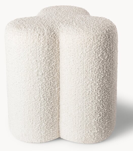 Bouclé taburet Clover