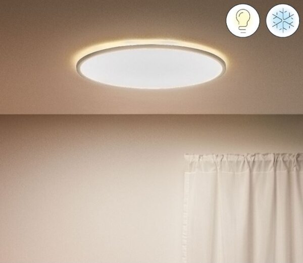 WiZ - LED Stmívatelné stropní svítidlo SUPERSLIM LED/32W/230V bílá Wi-Fi