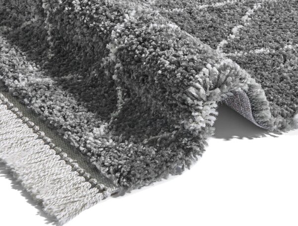 Šedý koberec Mint Rugs Jade, 80 x 150 cm