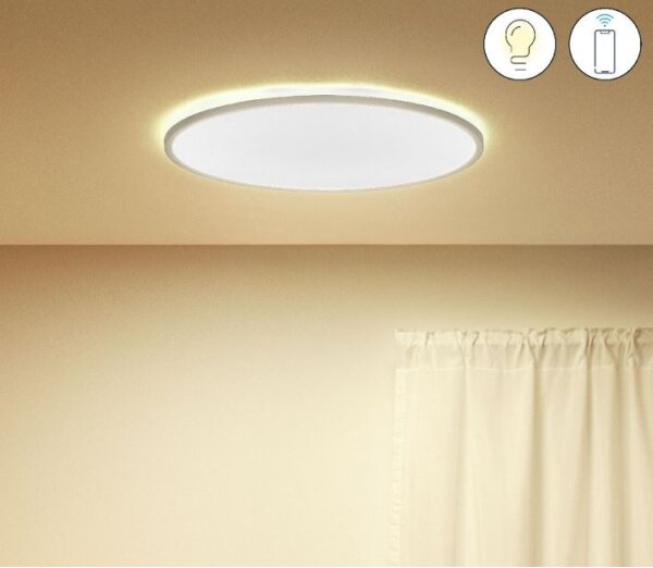 WiZ - LED Stmívatelné stropní svítidlo SUPERSLIM LED/32W/230V bílá Wi-Fi