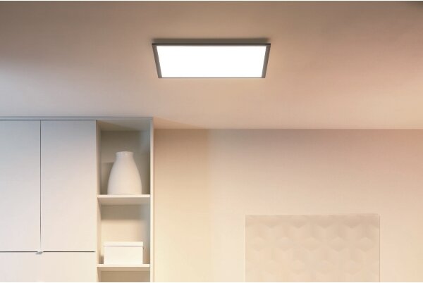 WiZ - LED Stmívatelné stropní svítidlo SUPERSLIM LED/36W/230V černá Wi-Fi
