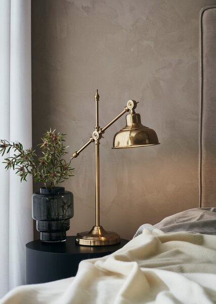 Stolní lampa ve zlaté barvě Markslöjd Grimstad